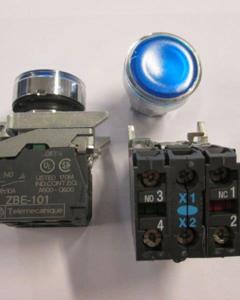 Lamp Switch Blue 24V